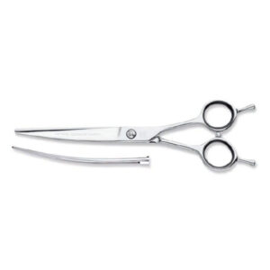 Artero 8 inch scissors, curved, for animal grooming in alaska.